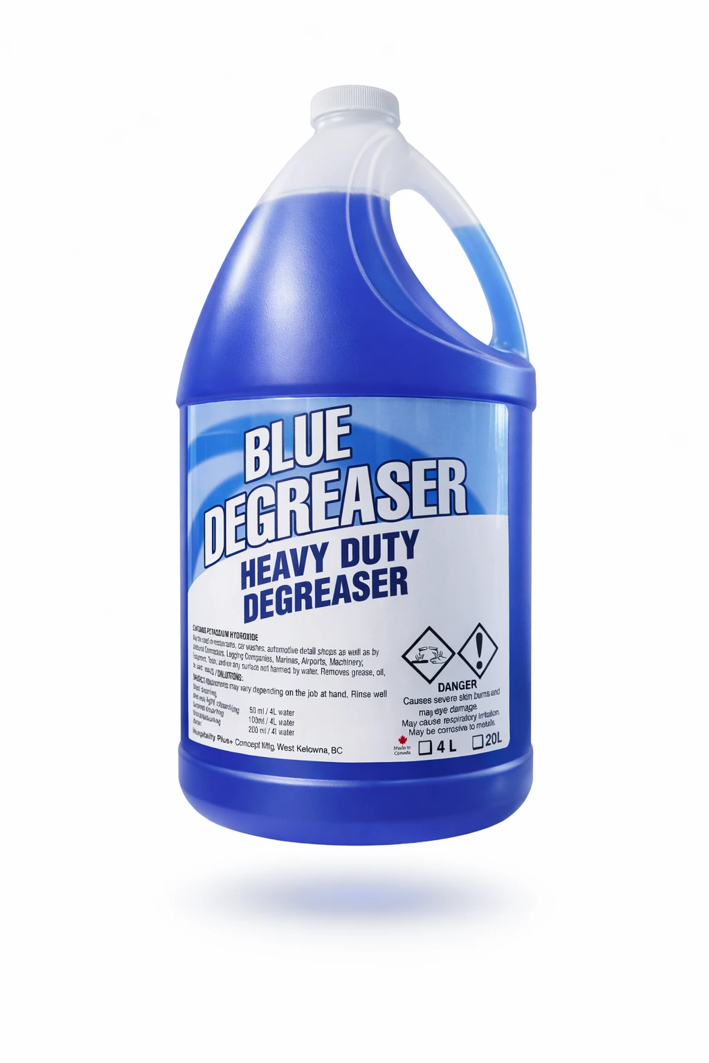 Concept Blue Degreaser Concentrate, 4L
